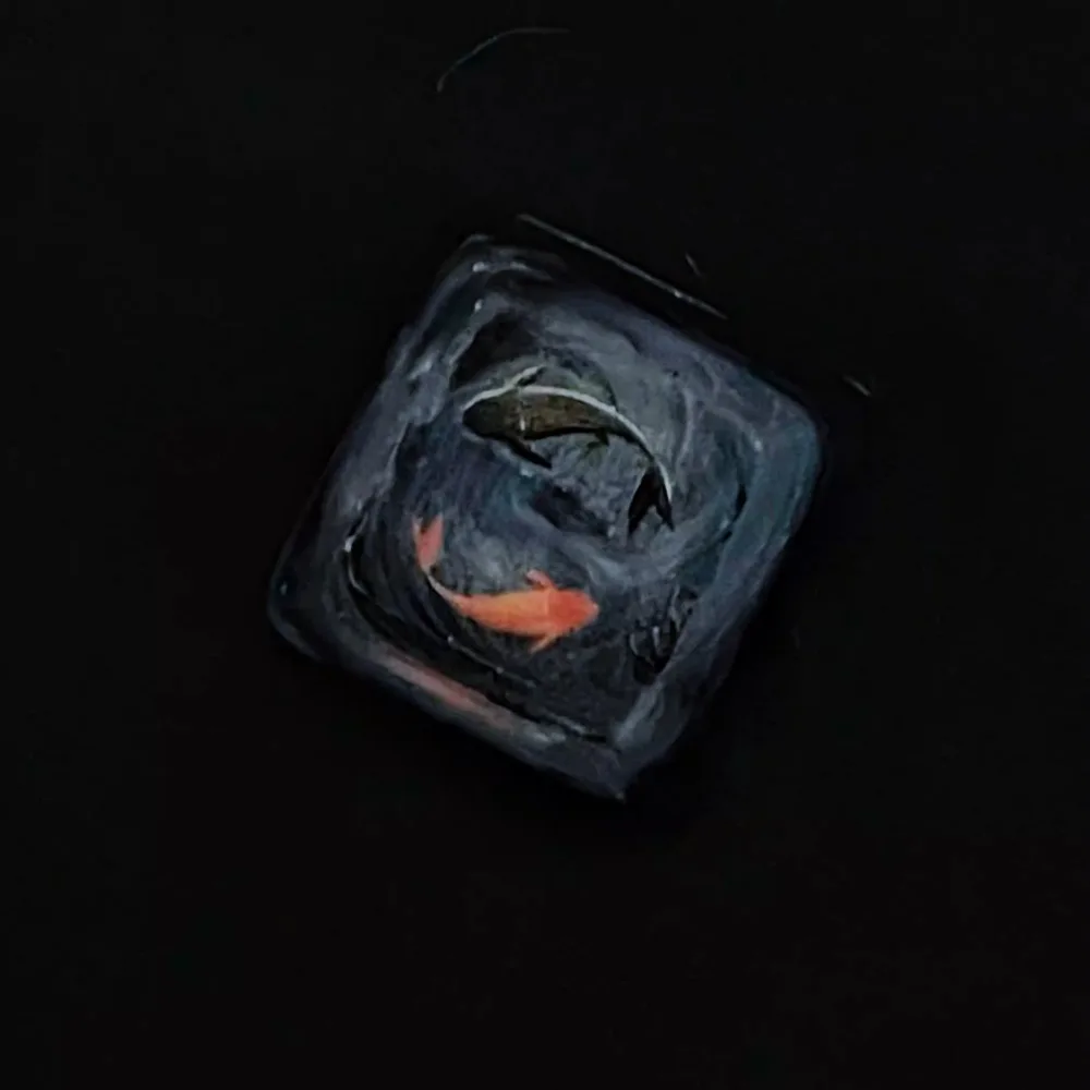 Original Chinese Style Koi Fis - 3D Printing Keyboard Keys recension och pris