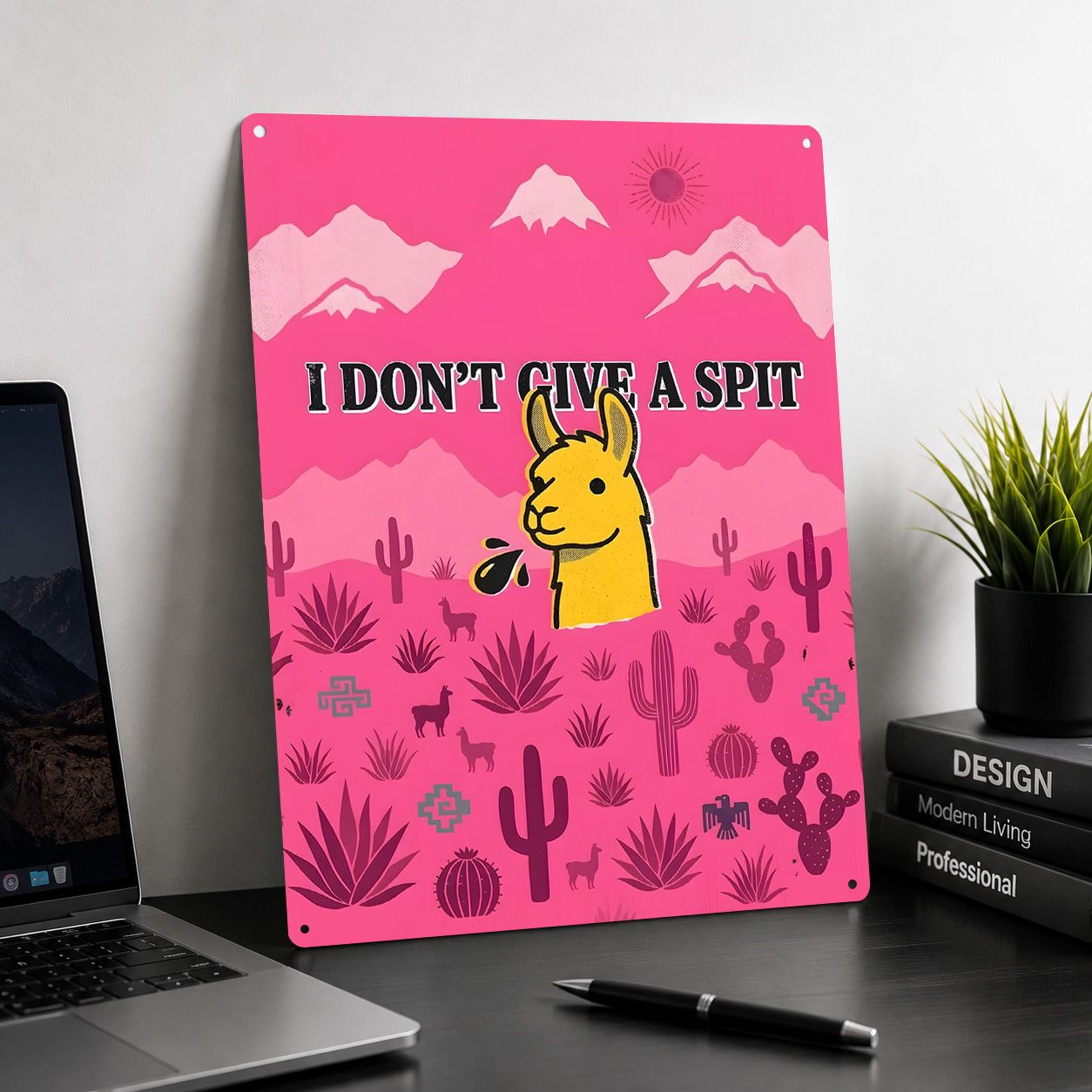 Llama Spitting Funny Quote 'I  - 3D Printing Quotes recension och pris